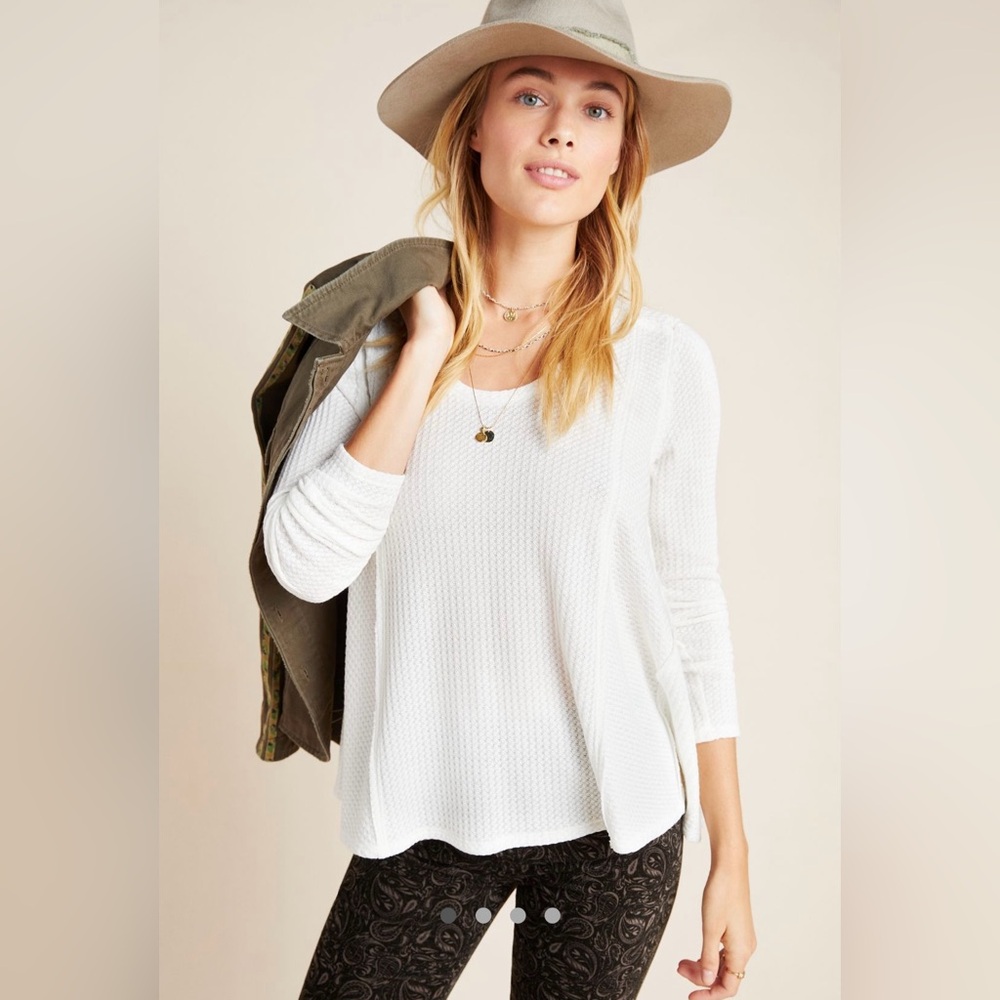 Anthropologie Eri + Ali Thermal Swing Sweater. Size Small